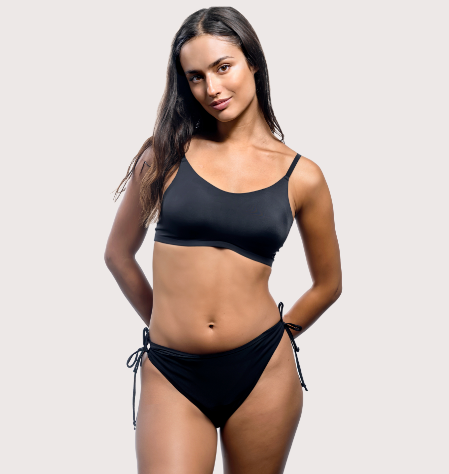 Bikini broekje met touwtjes