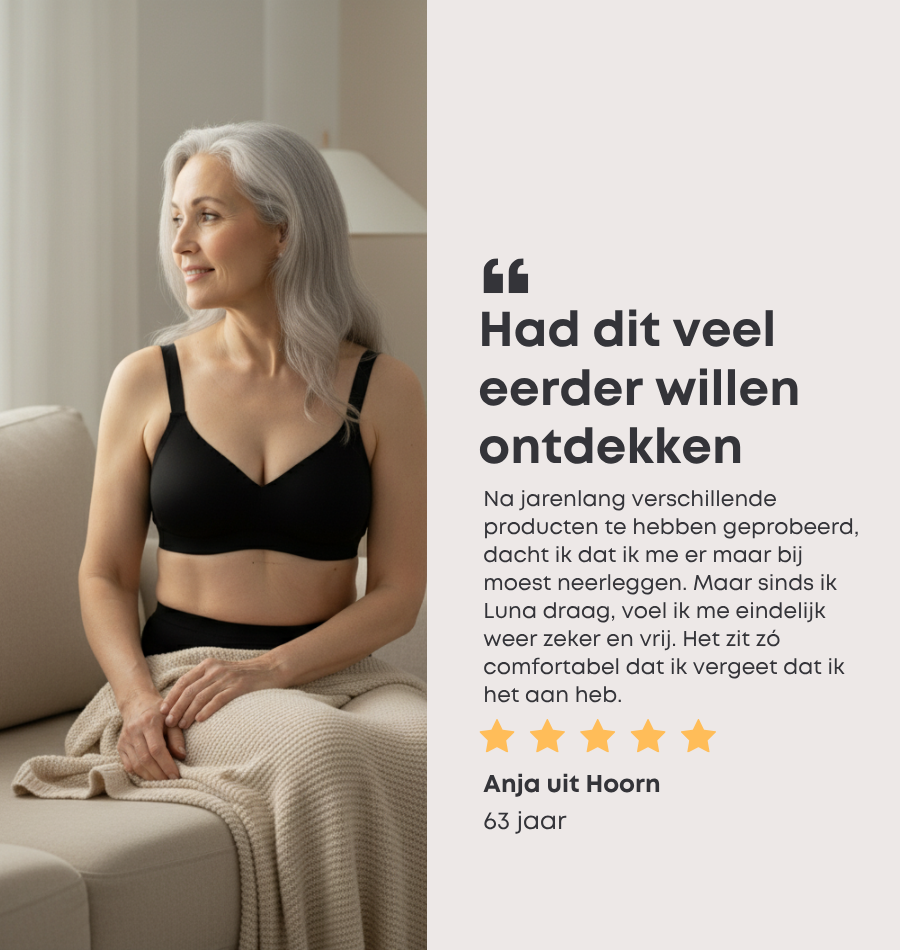 Brief met bloem kant – Zware incontinentie