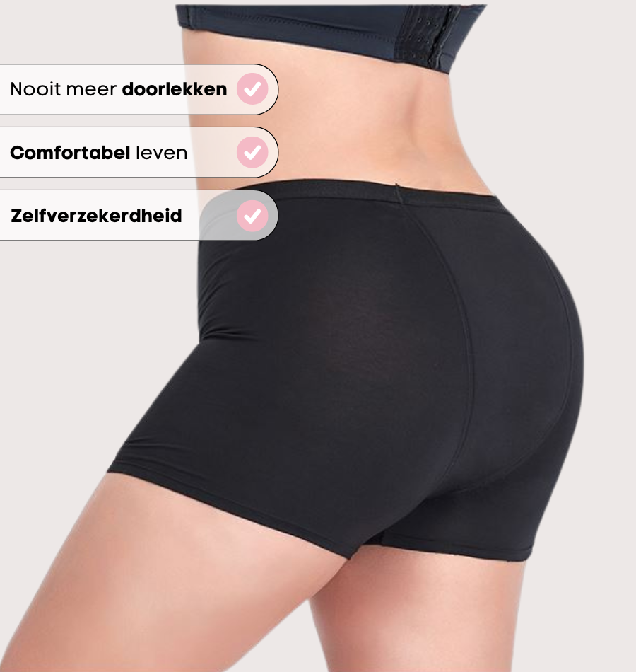 Incontinentie Boxershort - 100% Lekvrij