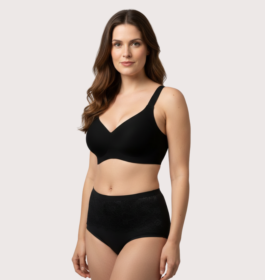 Brief met bloem kant – Zwaar Urineverlies