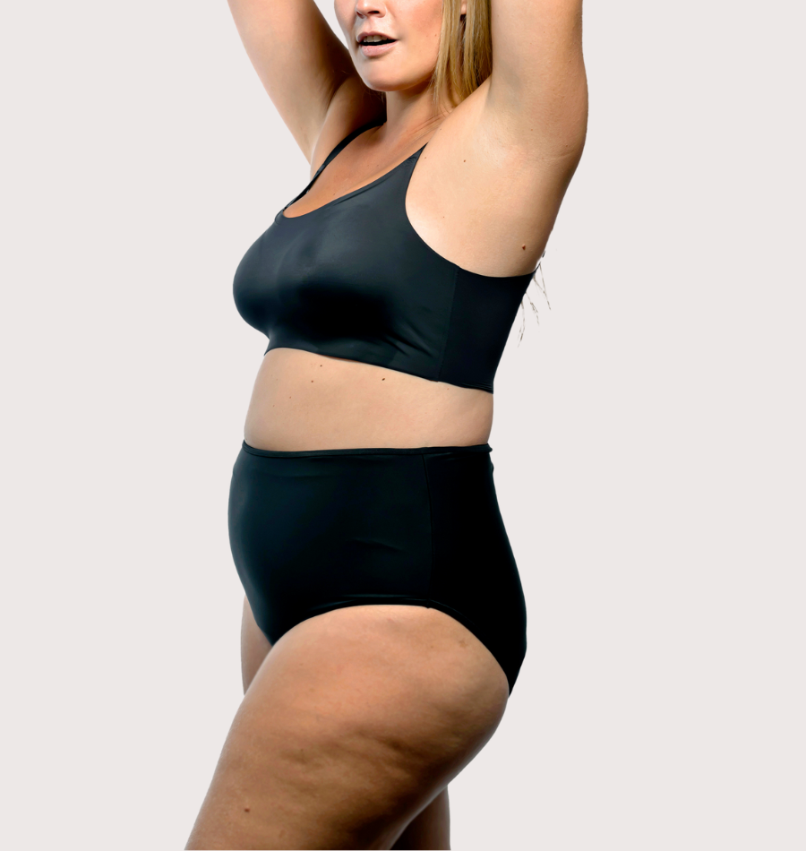 Bikini broekje hoge taille