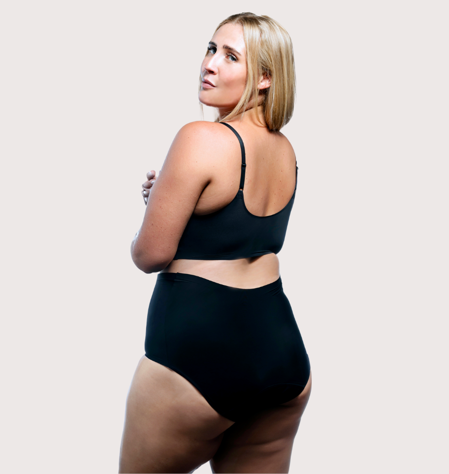 Naadloze Brief hoge taille