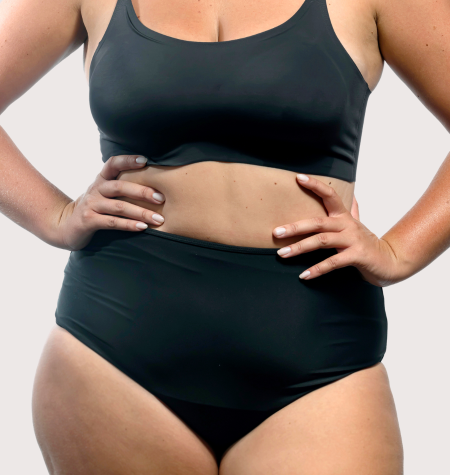 Bikini broekje hoge taille